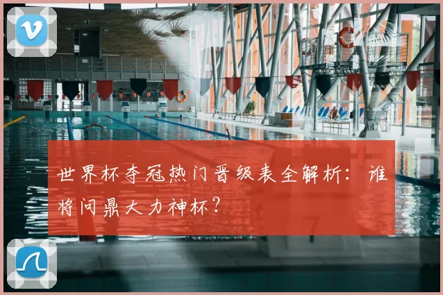 世界杯夺冠热门晋级表全解析：谁将问鼎大力神杯？