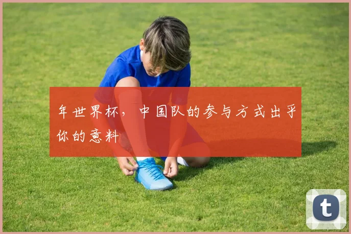 年世界杯,中国队的参与方式出乎你的意料