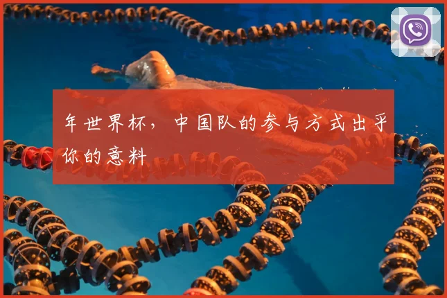 年世界杯，中国队的参与方式出乎你的意料