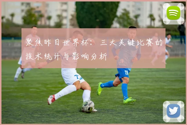 聚焦昨日世界杯：三大关键比赛的技术统计与影响分析